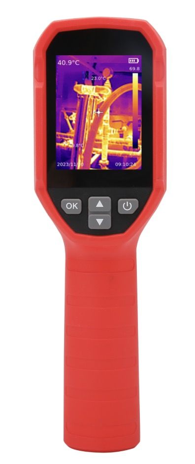 Infrasarkanais termometrs UNI-T UTi716S; 3,6 V; 1x2,6 Ah akum.