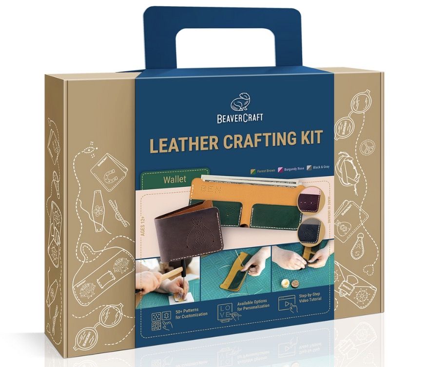 Komplekts BeaverCraft DIY-L-WALLET