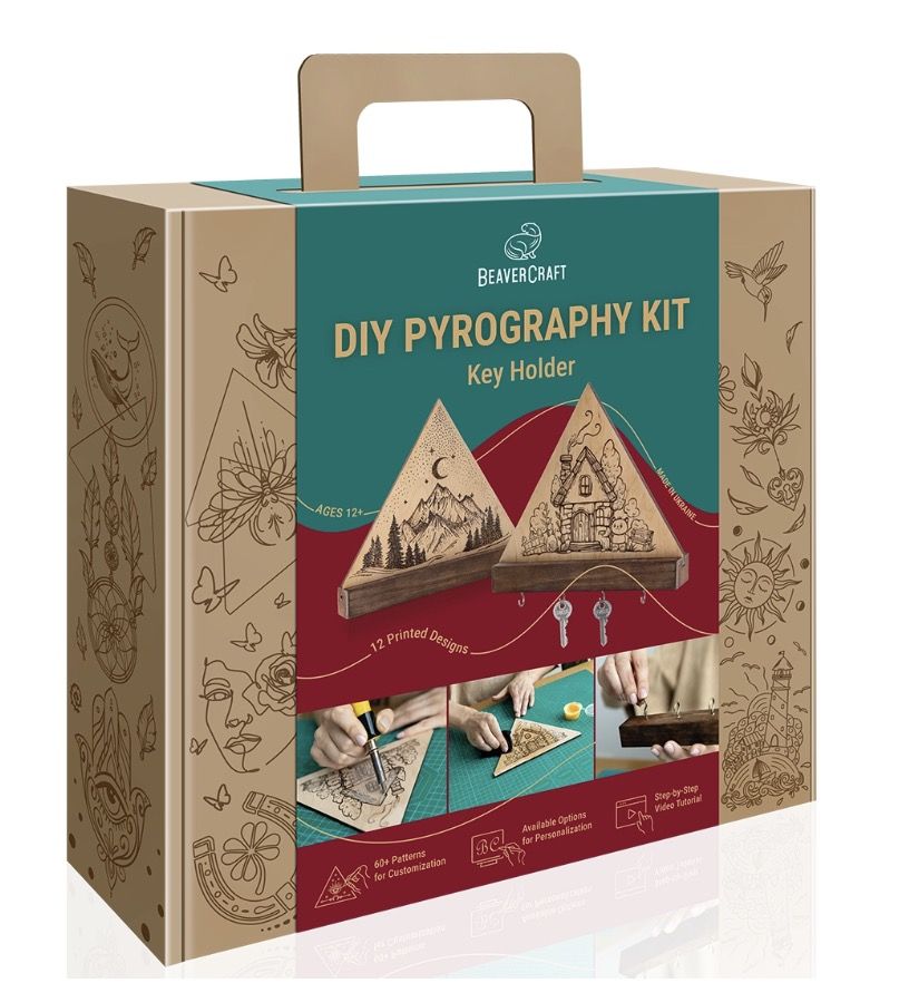 Komplekts BeaverCraft DIY-P-KEY-HOLDER