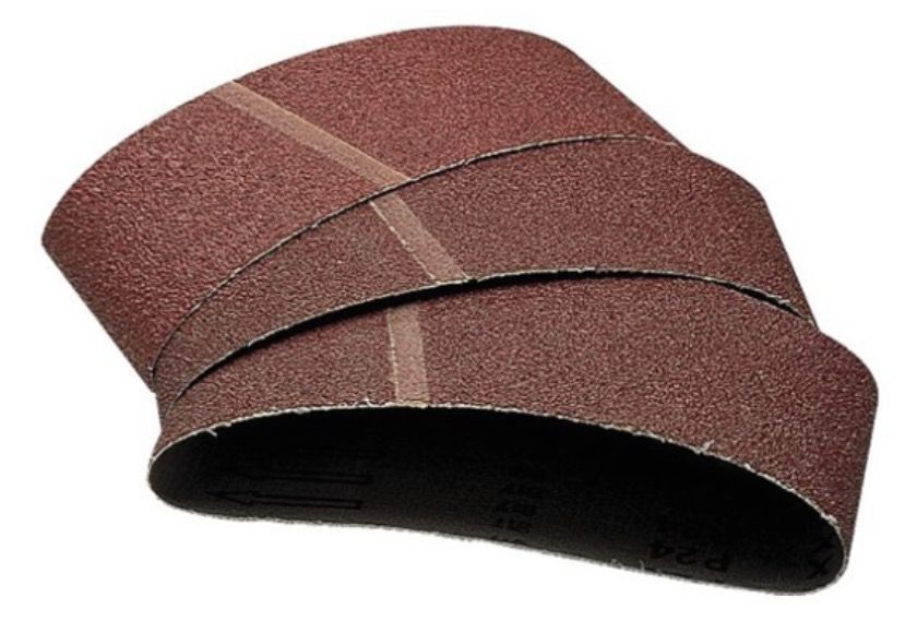 Smilšpapīra lenta lenšu slīpmašīnai Cortex 3215; 75x533 mm; K80; 3 gab.