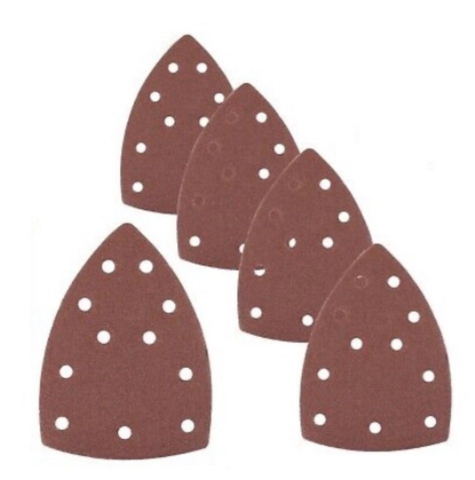 Smilšpapīrs deltveida slīpmašīnām Cortex 35234; 100x150 mm; P120; 5 gab.