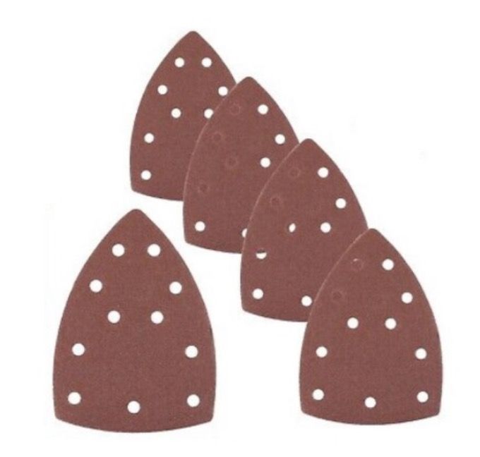 Smilšpapīrs deltveida slīpmašīnām Cortex 35233; 100x150 mm; P100; 5 gab.