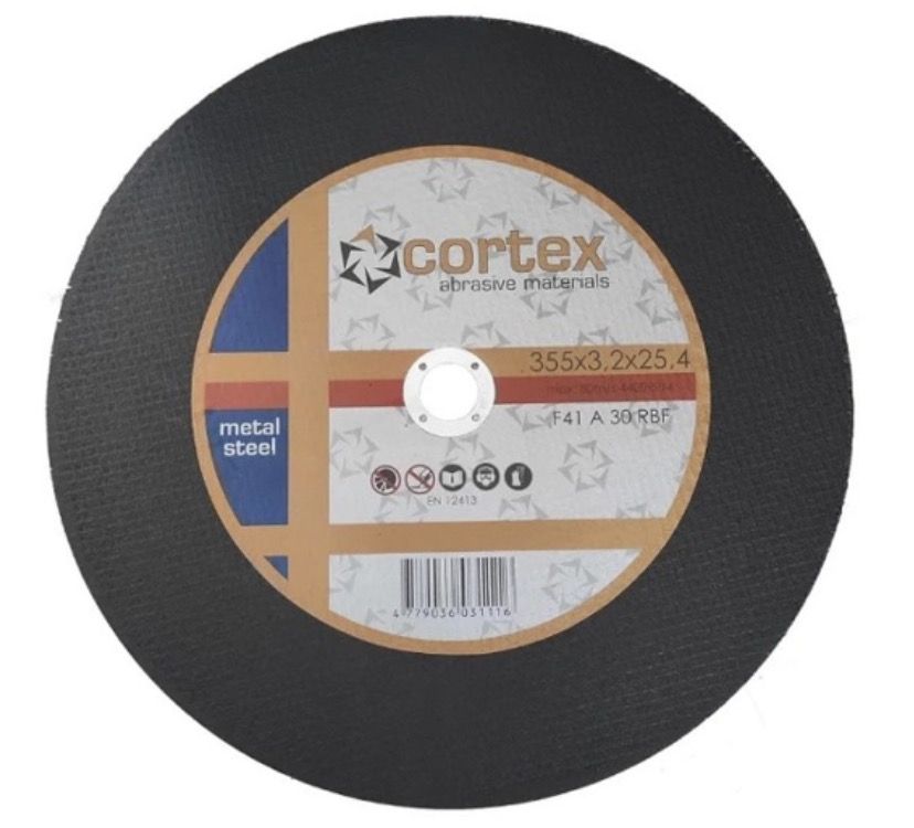 Abrazīvais griešanas disks Cortex 18216; 355x3,2x25,4 mm