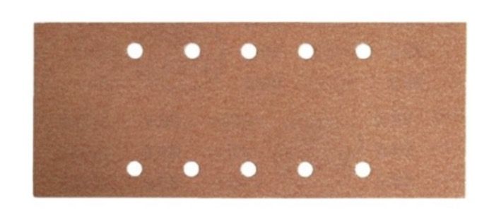 Daudzfunkcionālajām orbitālajām slīpmašīnām paredzētā smilšpapīra loksnes Cortex 31415; 115x230 mm; P40; 5 gab.