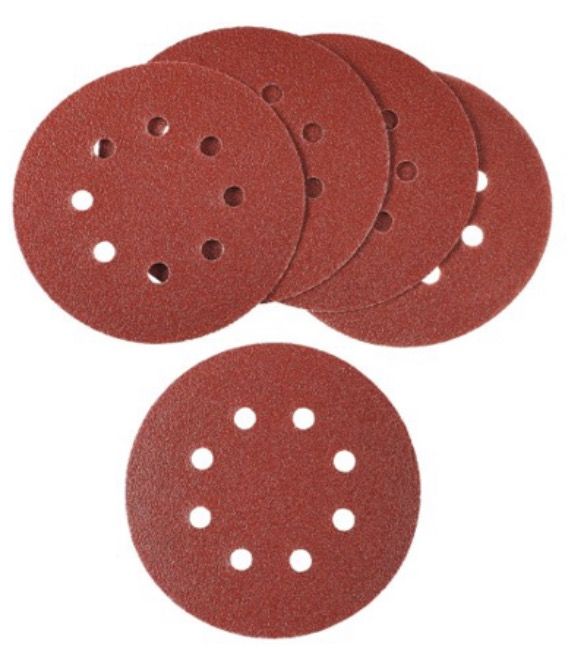 Smilšpapīrs Cortex 24126; 125 mm; P240; 5 gab.