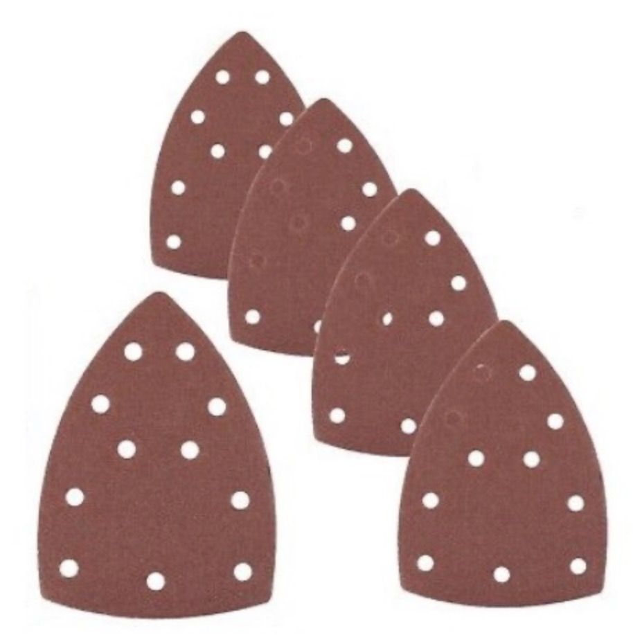 Smilšpapīrs deltveida slīpmašīnām Cortex 35230; 100x150 mm; P40; 5 gab.