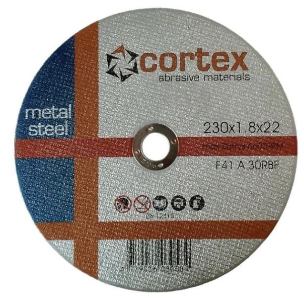 Abrazīvais griešanas disks Cortex 18212; 230x1,8x22 mm