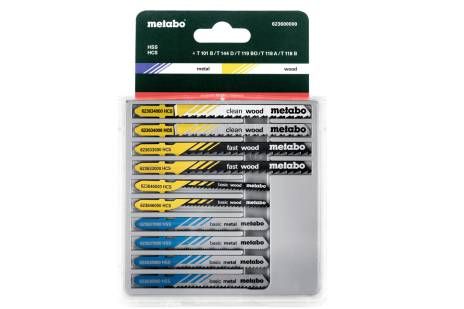 Figūrzāģa asmeņi Metabo 623600000; 10 gab.