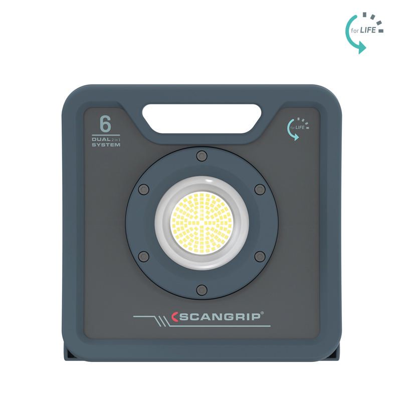 Lampa Scangrip NOVA 6 C+R; 6000 lm