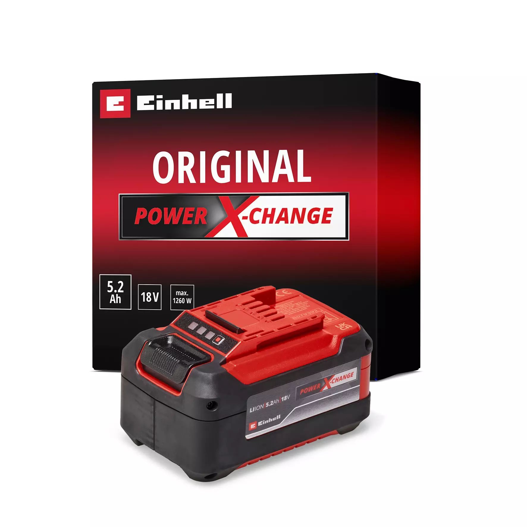 Akumulators Einhell X-Change Plus; 18 V; 5,2 Ah