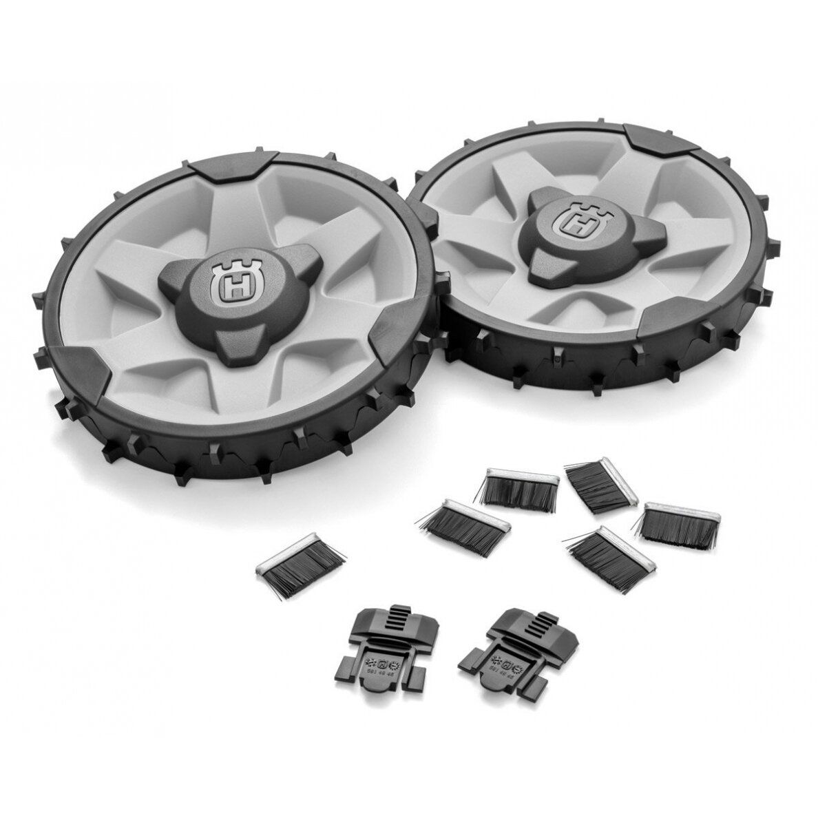 Riteņu komplekts Husqvarna 5818897-02; 2 gab. + piederumi