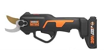 Atzarošanas šķēres Worx WG330E; 20 V; 1x2,0 Ah akum.