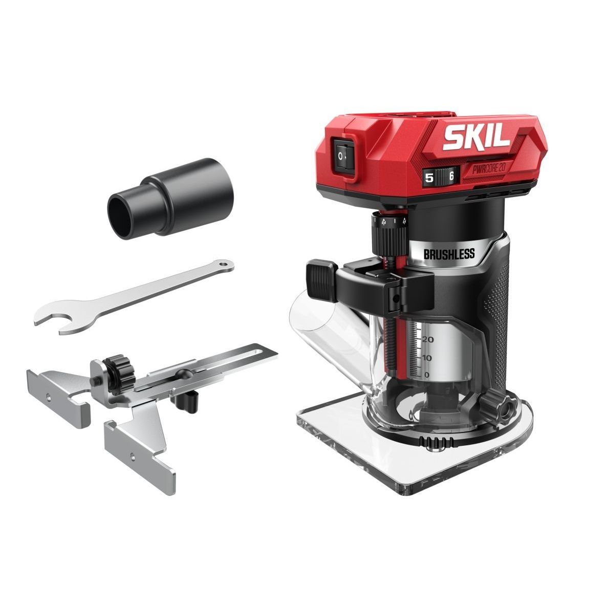 Akumulatora malu frēze Skil 3170 CA; 20 V (bez akumulatora un lādētāja)