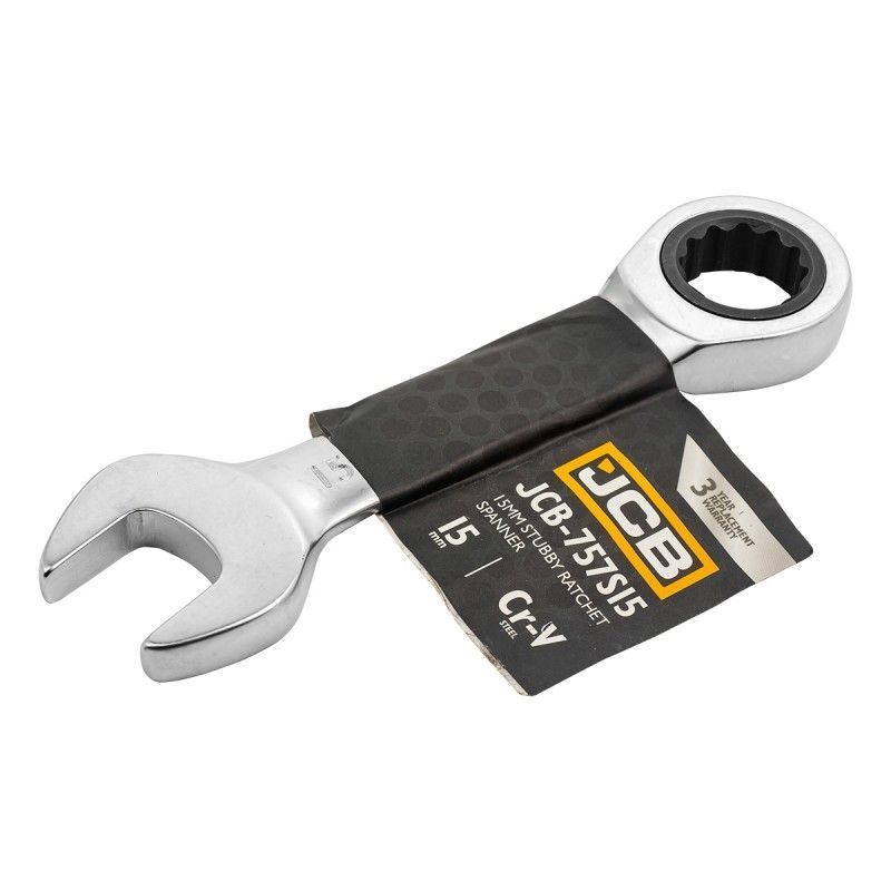 Atslēga ar sprūdratu JCB 757S15; 15 mm