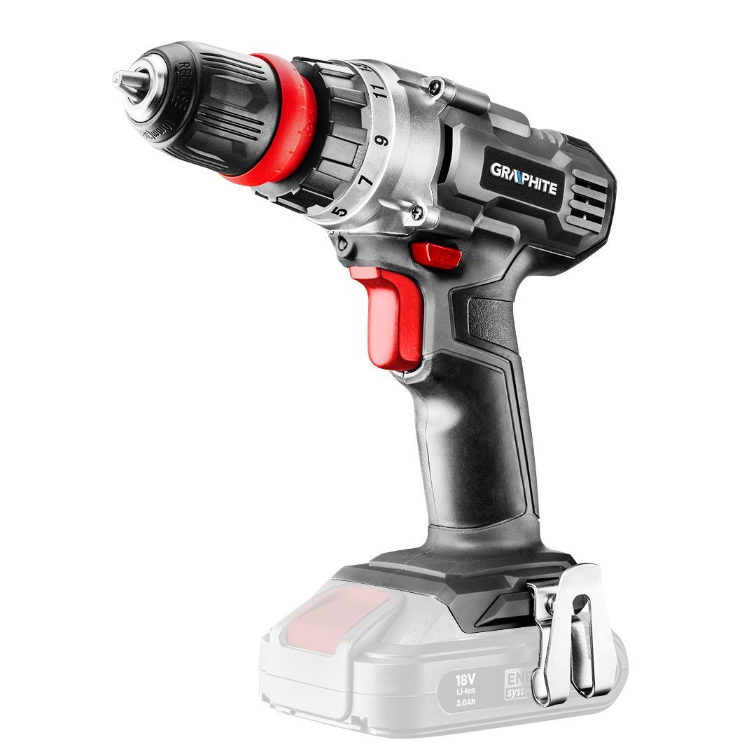 Akumulatora urbjmašīna-skrūvgriezis Graphite 58G022; 18 V (bez akumulatora un...