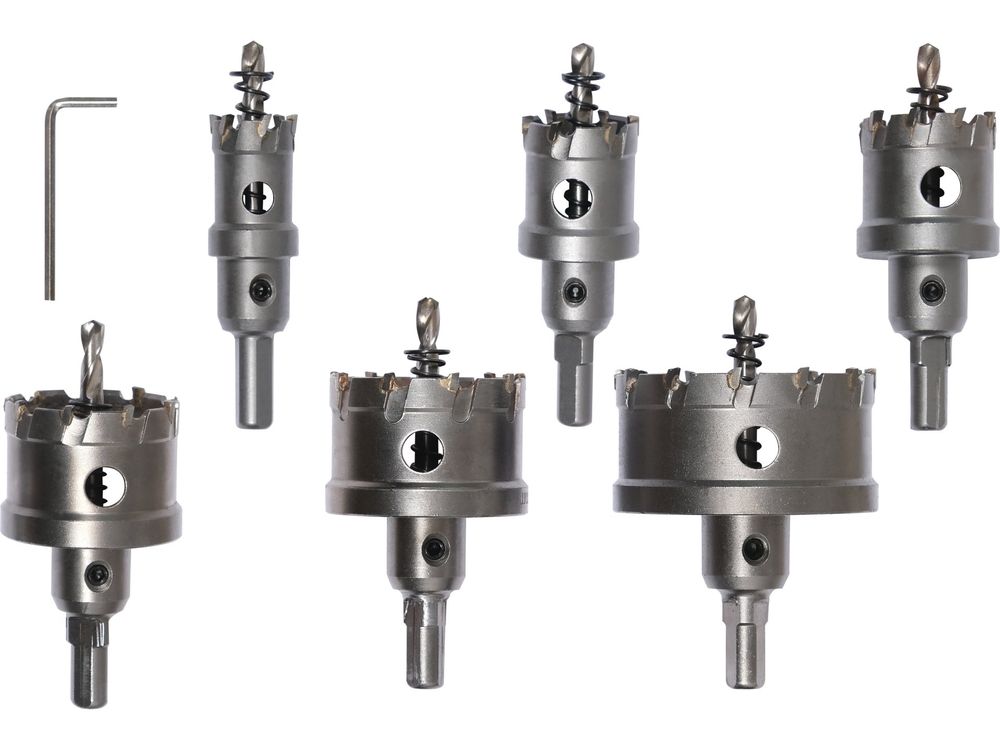 Kroņurbju komplekts Yato YT-44077; 22-65 mm; 6 gab.