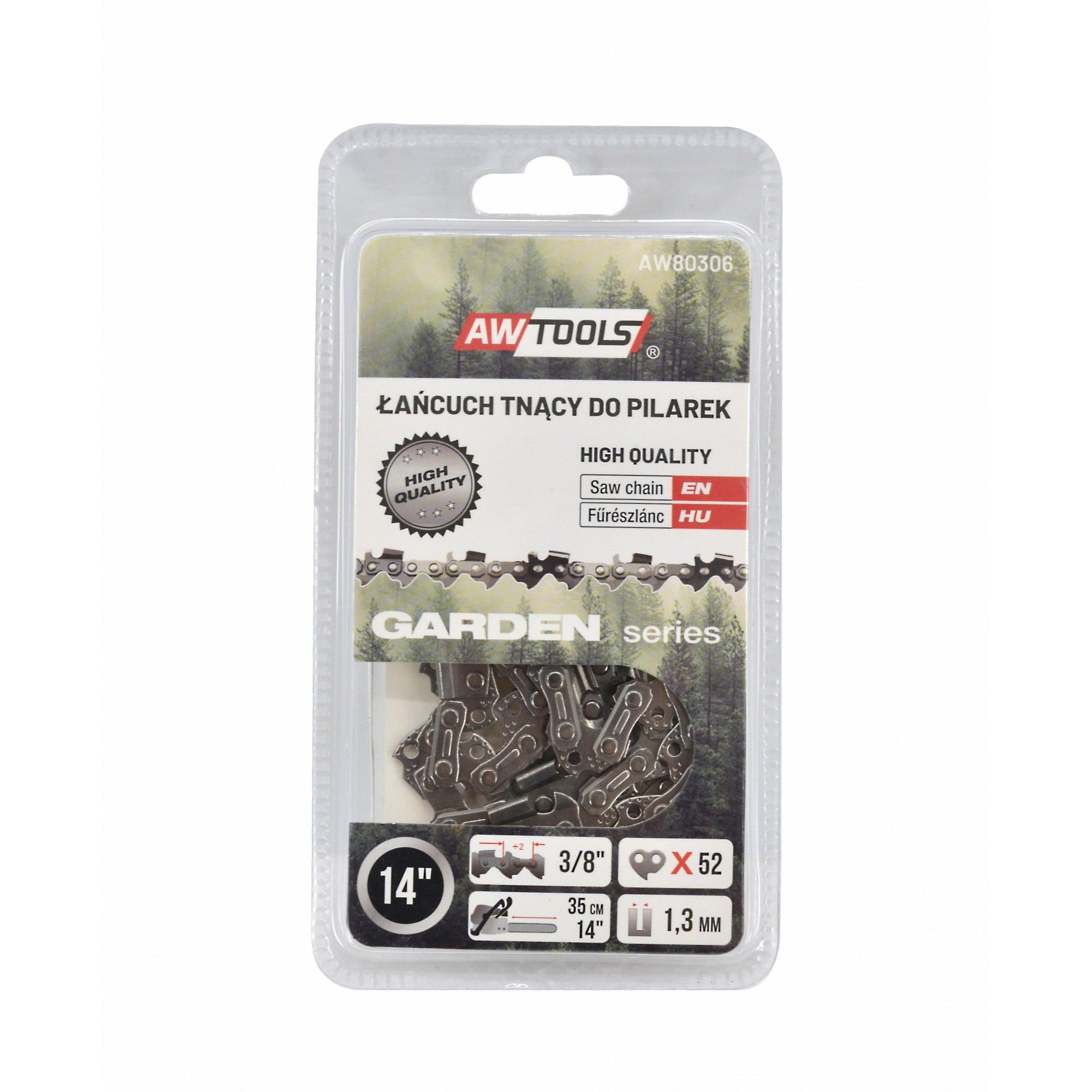 Zāģa ķēde AWTools AW80315; 40cm; 3/8''; 56; 1,3 mm