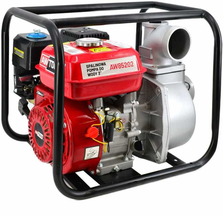 Benzīna ūdens sūknis AWTools AW85203BL; 5,22 kW; 75 m³