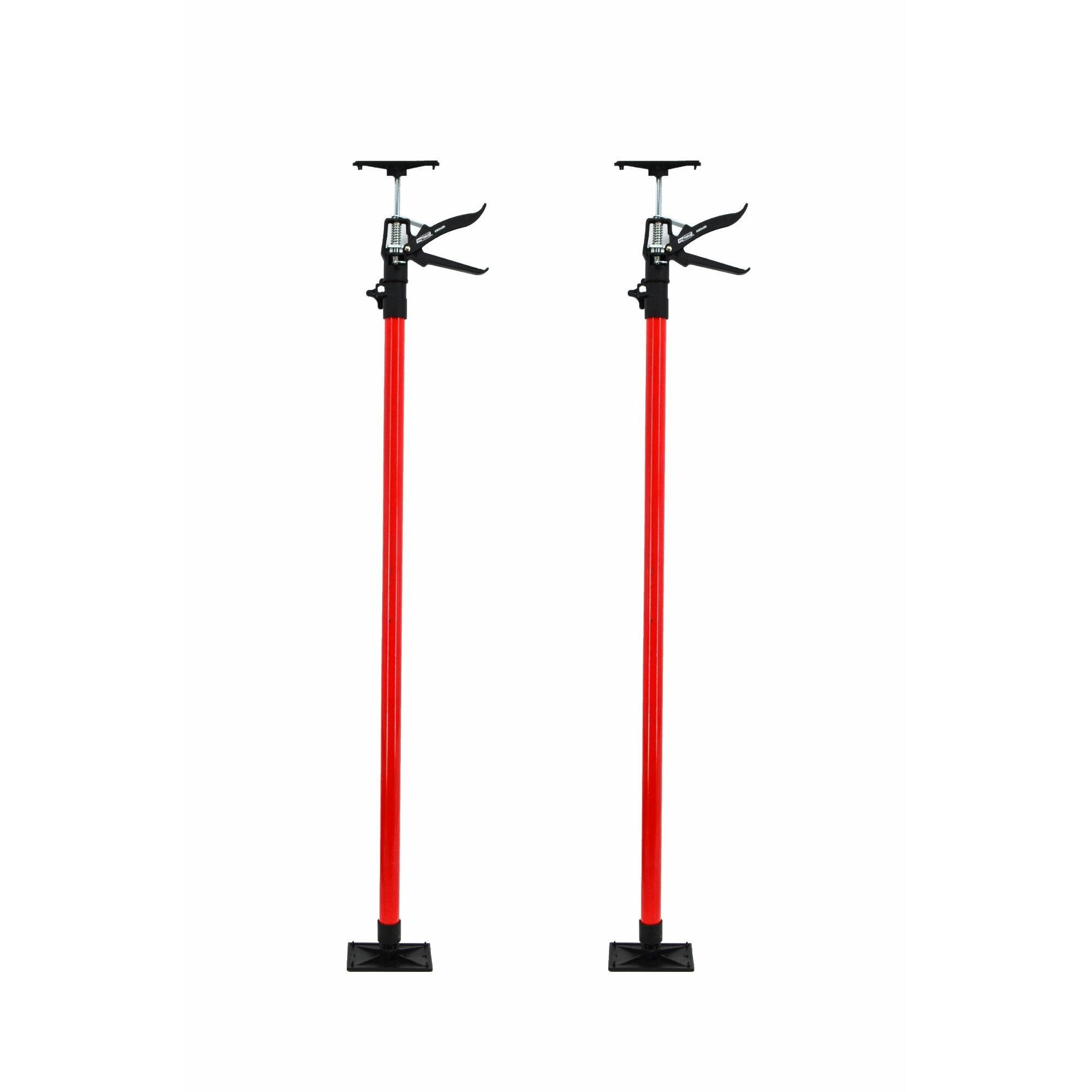 Teleskopiskais ģipškartona pacēlājs AWTools AW24391; 115-290 cm; 2 gab.