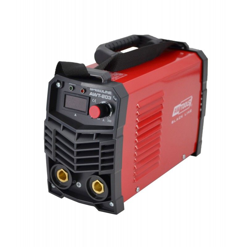 Metināšanas iekārta AWTools AW50503BL; 230 V; 20-200 A; 30x12,5x19 cm