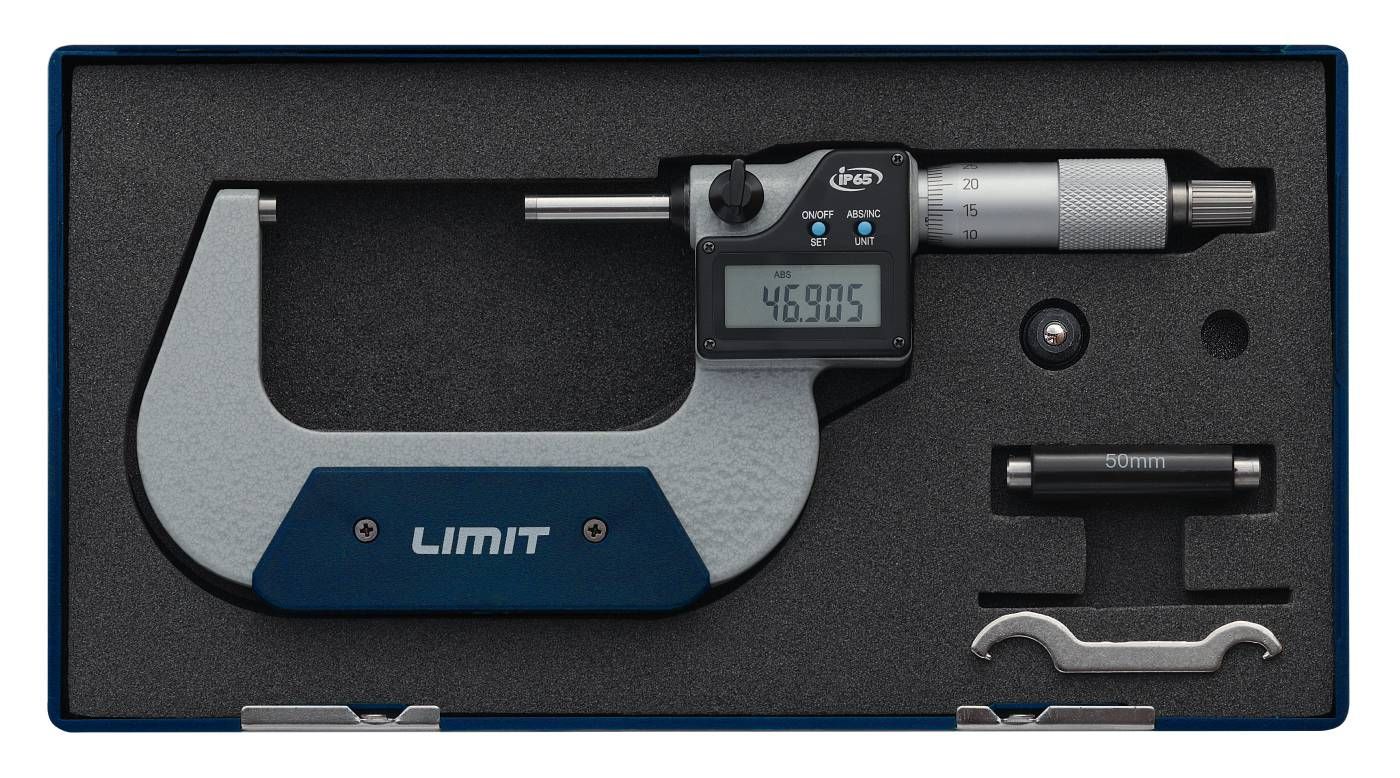 Micrometer Limit MDA; 0-25 mm; IP65