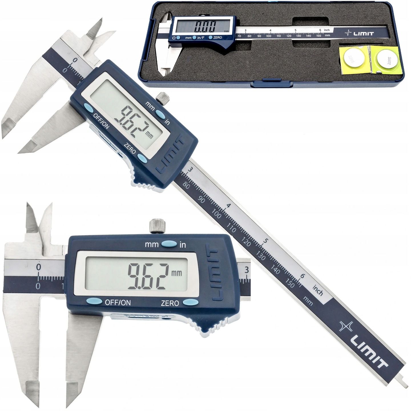 Digitālais bīdmērs Limit CDH; 150 mm