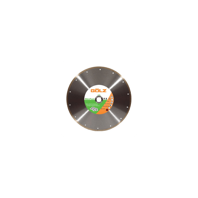 Dimanta griešanas disks Gölz SlimFast; 300x25,4 mm