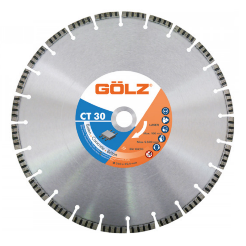Dimanta griešanas disks Gölz CT30; 700x25,4 mm