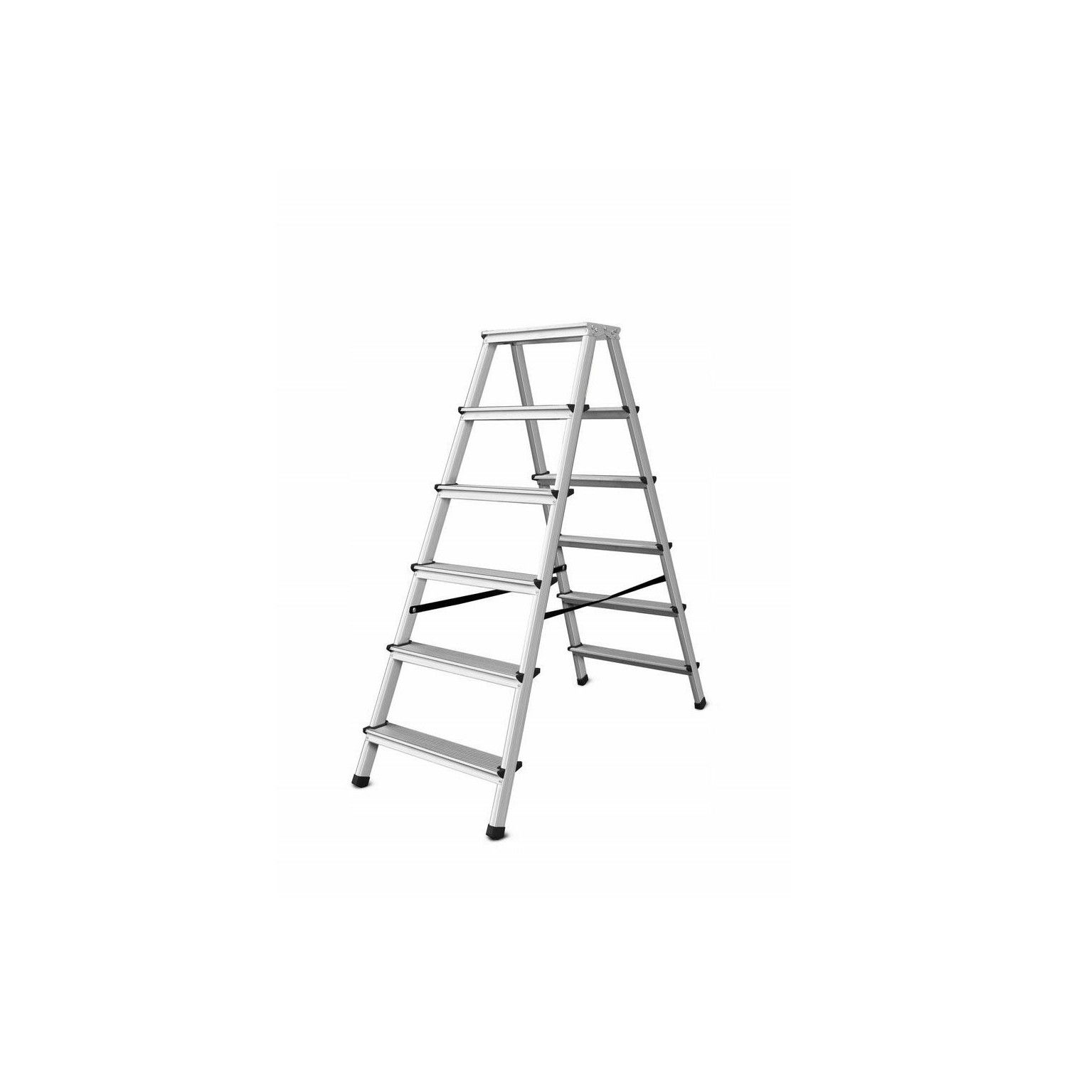 Double-sided standing ladder AWTools AW23006; 2x6; 3,24 m