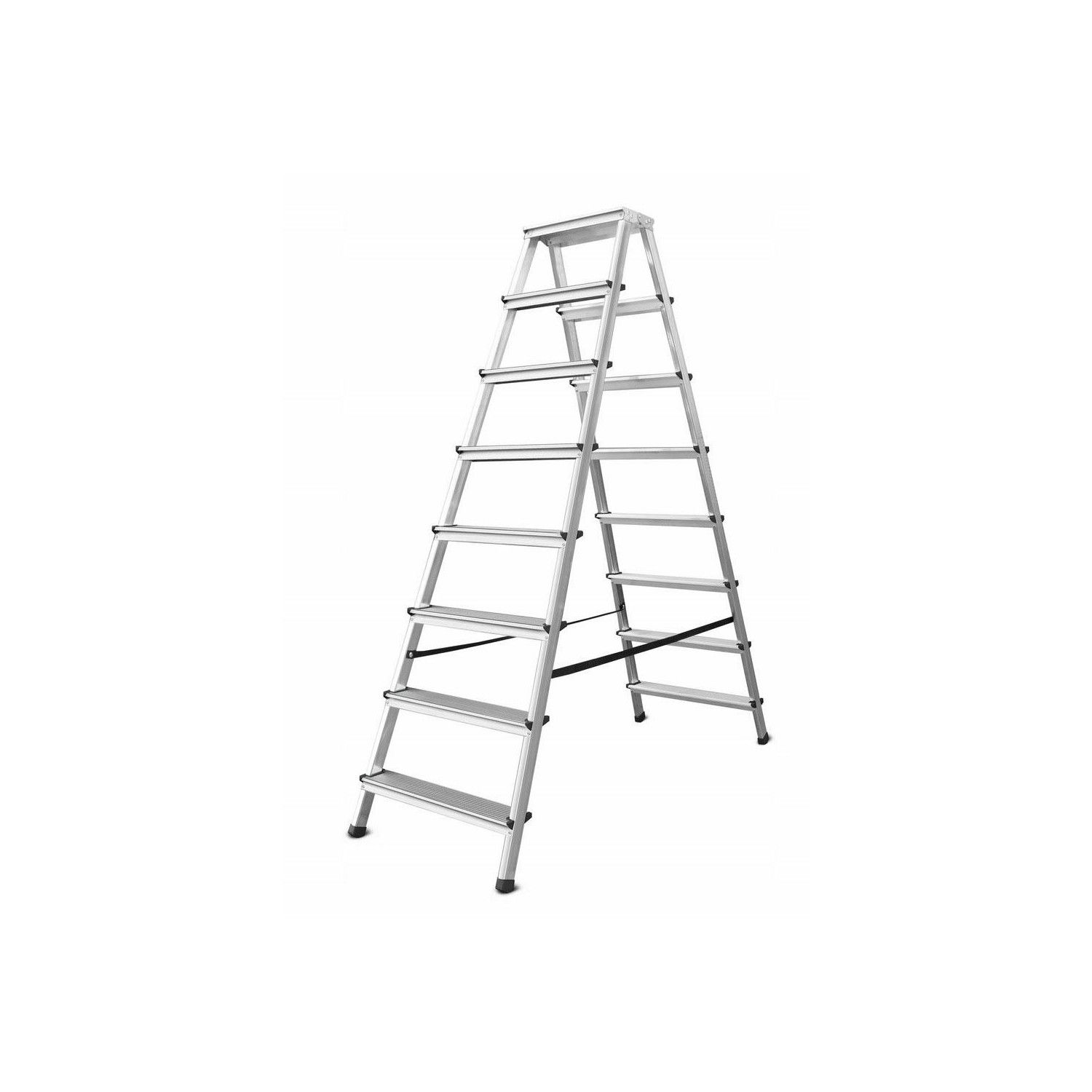 Double-sided standing ladder AWTools AW23008; 2x8; 3,67 m