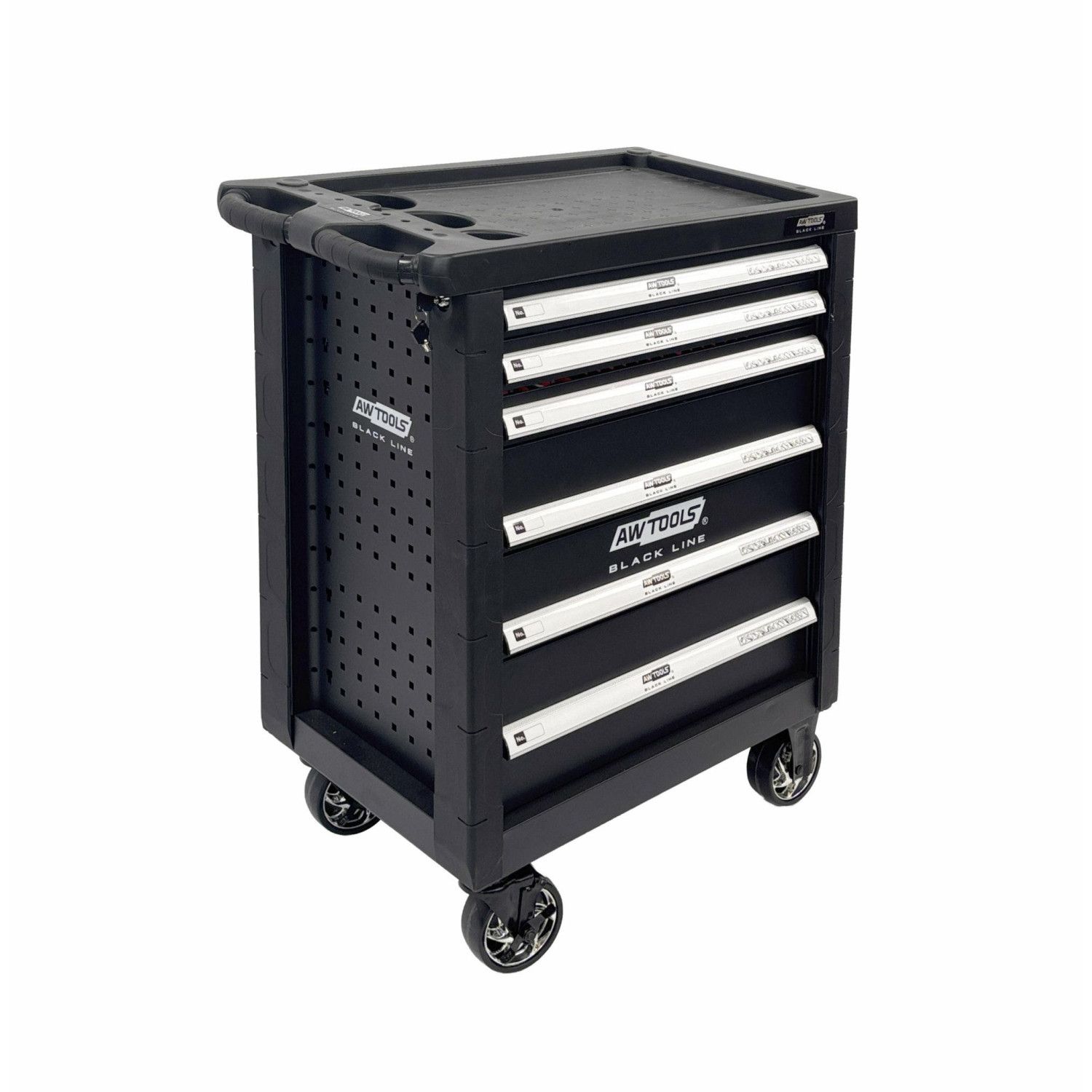 Instrumentu ratiņi ar instrumentiem AWTools AW15100; 177 gab.