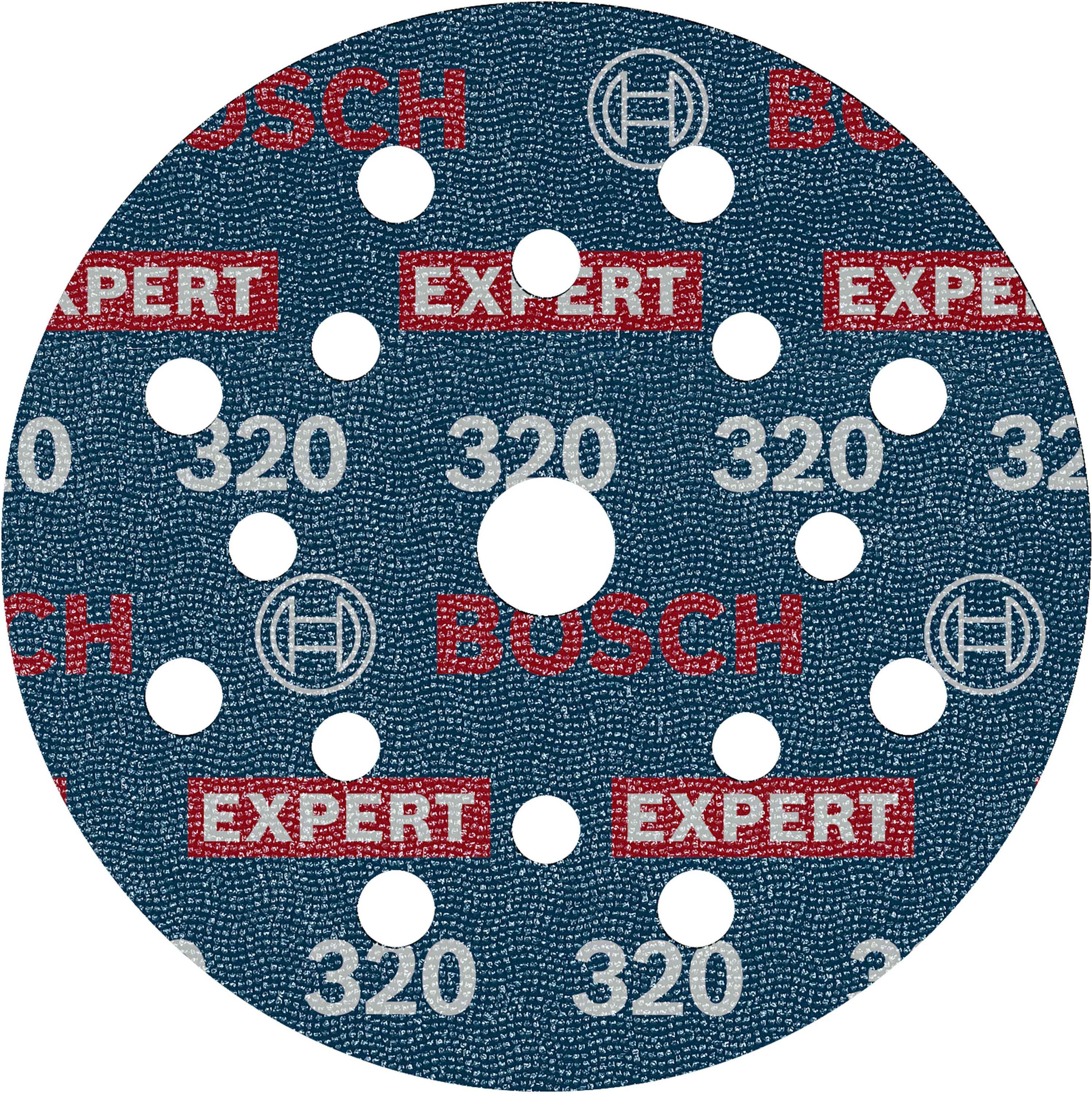 Slīpēšanas disks Bosch Expert O780; 125 mm; 320; 6 gab.