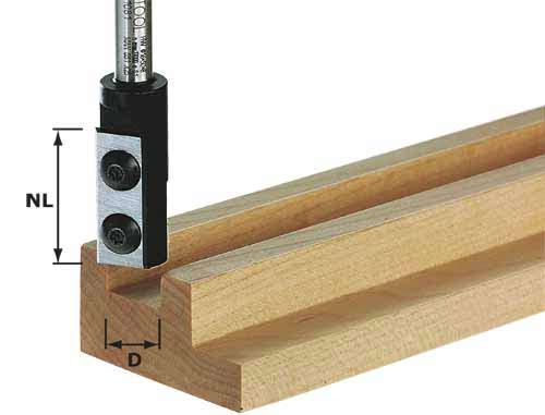 Frēze ar maināmiem asmeņiem Festool HW S8 D8/20 WP Z1