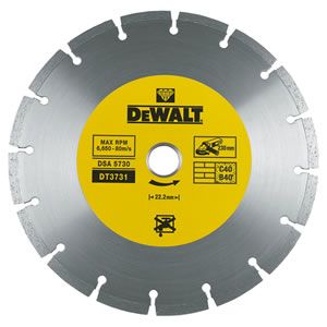 Dimanta griešanas disks DeWalt UNIVERSAL DT3731; 230 mm