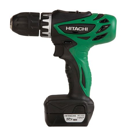 Urbjmašīna-skrūvgriezis Hitachi DS10DFL; 10,8 V; 2x1,5 Ah akum.