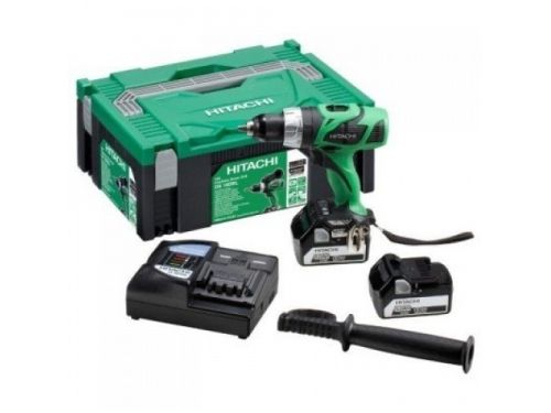 Urbjmašīna-skrūvgriezis Hitachi DS18DBL TP; 18 V; 2x3,0 Ah akum.