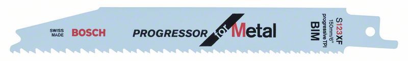 Zobenzāģa asmeņi Bosch S 123 XF; 2 gab.