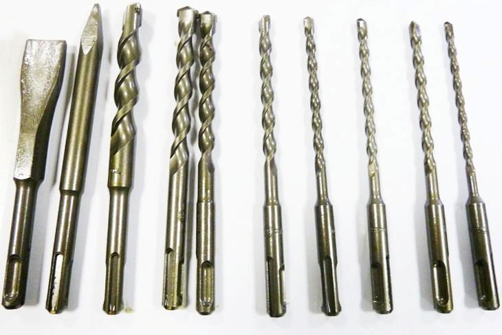 Urbju un skrūvgriežu uzgaļu komplekts Makita; SDS-Plus 10 gab.