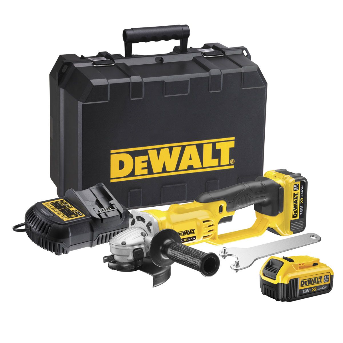 Akumulatora leņķa slīpmašīna DeWalt DCG412M2