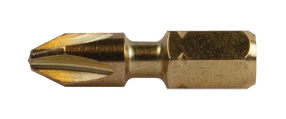 Skrūvgriežu uzgalis ''Impact'' Gold Torsion; PH; 2 gab.