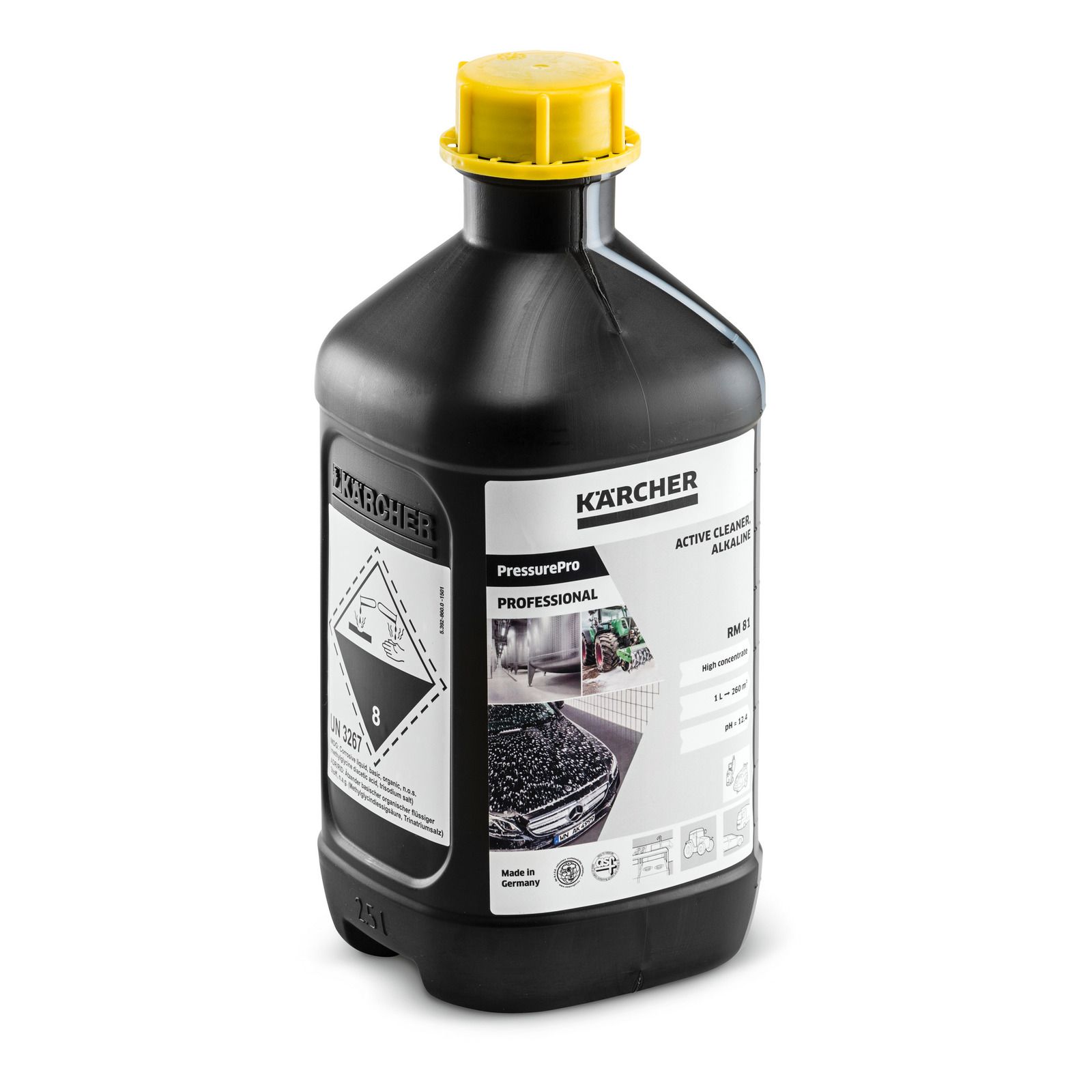 Aktīvs sārmains tīrīšanas līdzeklis Karcher RM 81 ASF, 2,5l