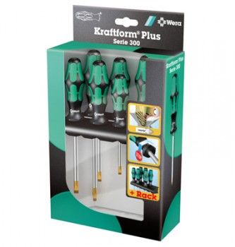 Skrūvgriežu komplekts Wera 334/6; 6 gab.