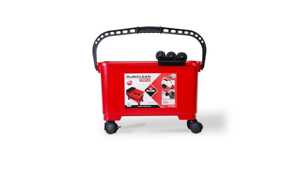 Flīžu tīrīšanas spainis Rubi RubiClean TRIPLE SuperPro