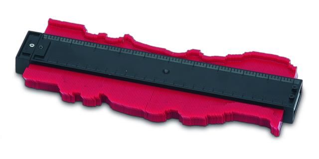 Leņķmērs Rubi Shape template