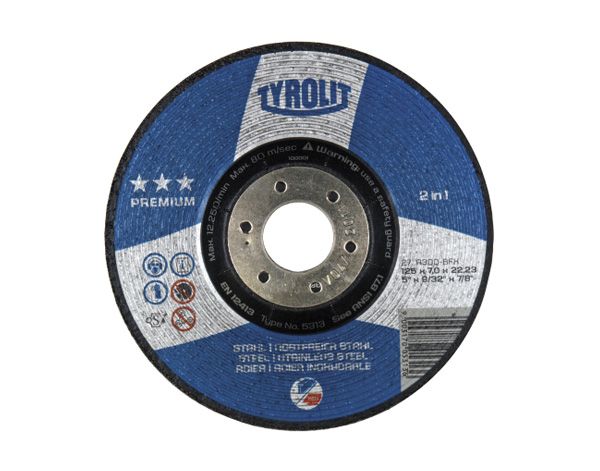 Slīpēšanas disks Tyrolit A 30 Q BFX; 230x4 mm; 1 gab.