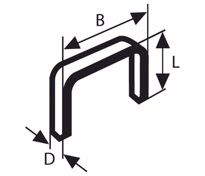 Skavas Bosch; 11,4x12 mm; 1000 gab.; tips 53; tērauds