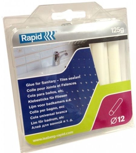 Līmes stienīši Rapid; 12x94 mm; 0,125 kg; Baltas