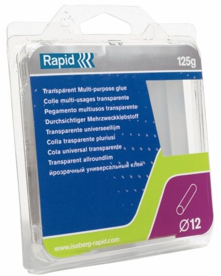 Līmes stienīši Rapid Multi; 12x94 mm; 0,125 kg; caurspīdīgs