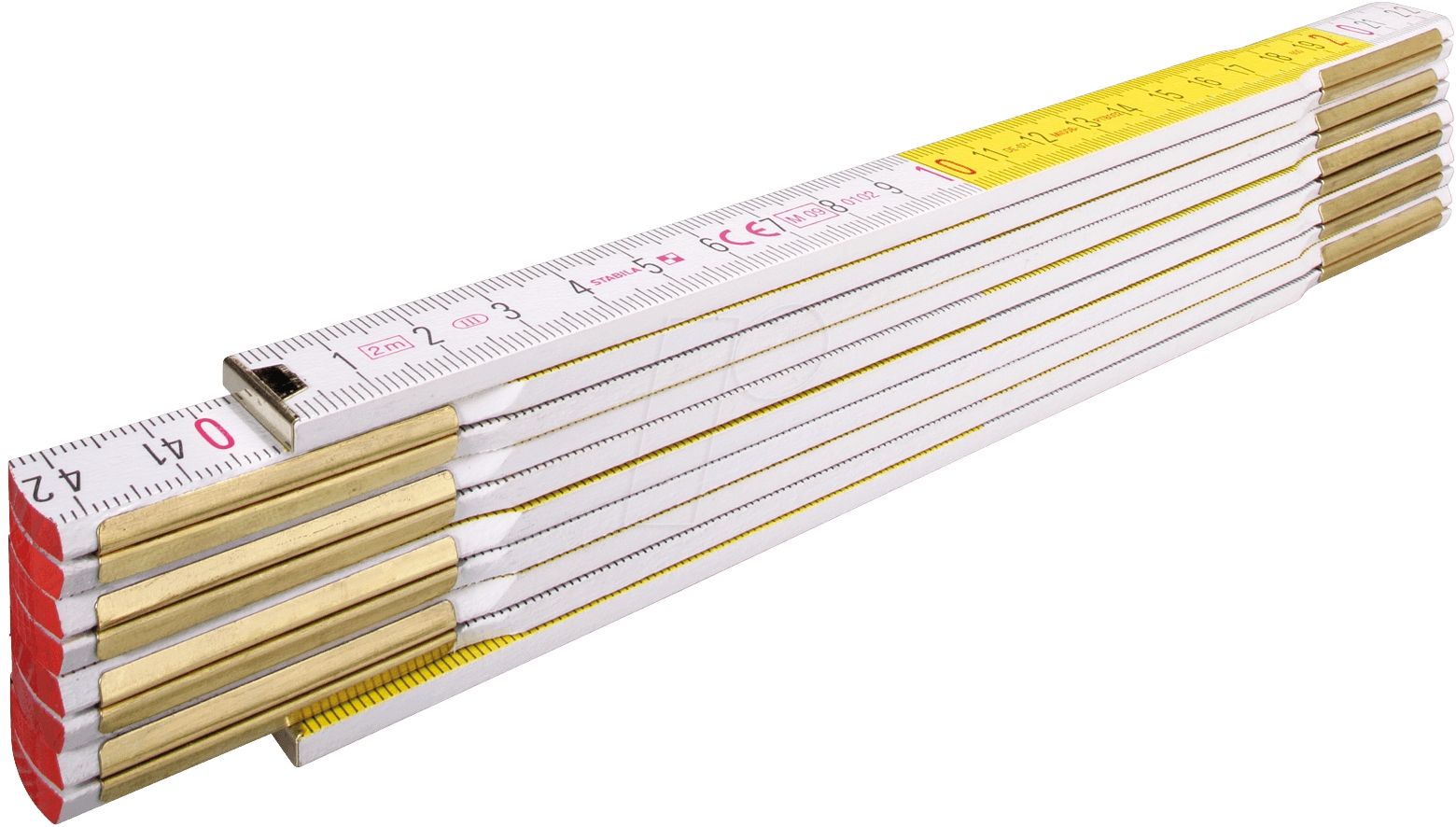 Salokāms koka metrmērs Stabila 617; 2 m