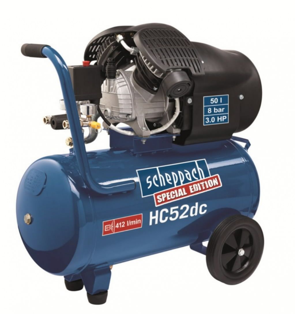 Eļļas kompresors Scheppach HC52DC
